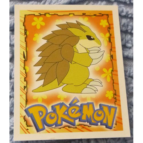 ‌Sticker Pokemon Merlin Collection 1999 N°28