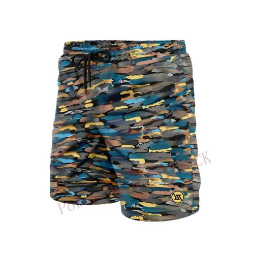 Pantalon De Plage Coloré Pour Homme,Short De Surf Et De Natation,Short D'eau Rt,Impression Numérique,Été