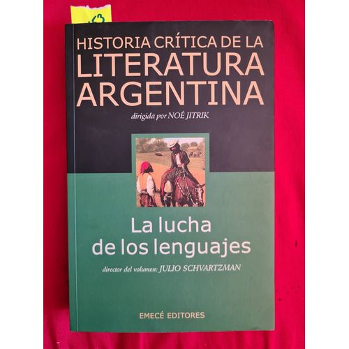 Historia Critica De La Literatura Argentina