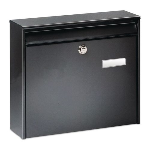 Boite aux lettres Potsdam 877 ANT H.322mm B.362mm T.100mm Acier anthracite DIN C4