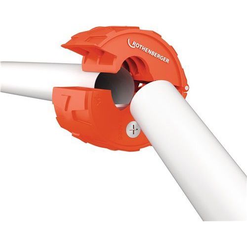 Coupe-tube ROCUT Plastic PRO 15-22mm Tuyaux en PE, PP et PVC ROTHENBERGER