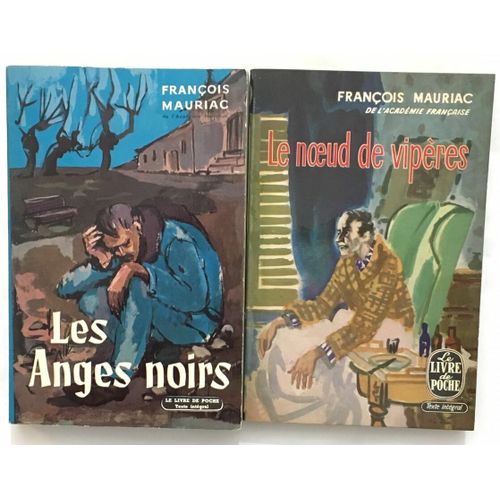 Le Noeud De Vipères / Les Anges Noirs (Lot De 2 Livres)