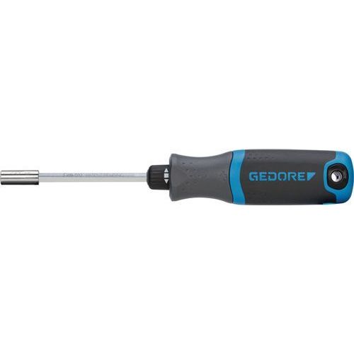 Tournevis à chargeur SilentGEAR 12 pièces fente/PH/PZD/TX GEDORE