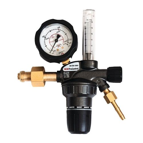 D?tendeur pour bouteilles flowm?tre ProControl Argon/CO?'' 200 bar 1 ?tape 30 l/min GCE RH?NA