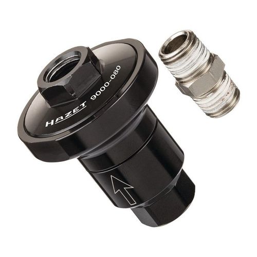 Réducteur de pression 9000-080 filetage mm 12,91 1/4 po. 6,3 bar HAZET