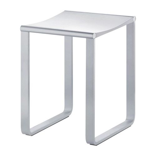 Tabouret PLAN chromé / noir-gris RAL 7021 KEUCO