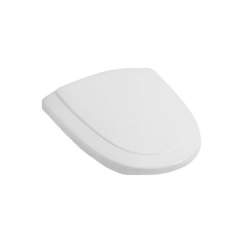 Abattant WC CENTURY à fond creux charnières de WC chromé blanc alpin VILLEROY & BOCH