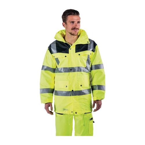 Parka de signalisation taille L 54/56 jaune/gris PREVENT