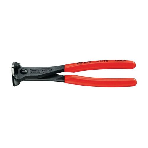 Pince coupante frontale DIN ISO 5748 longueur totale 200 mm revêtement en plastique KNIPEX