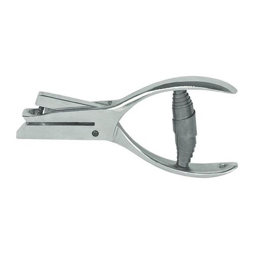 Pince de contrôle longueur 145 mm poinçonnage rond/3 mm