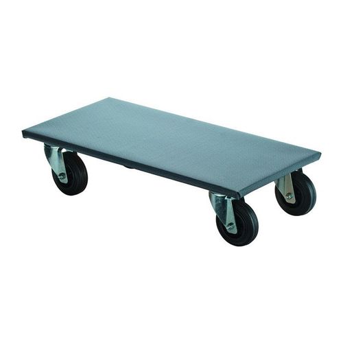 Planche à roulettes D. de la roue 100 mm 250 kg L600 mm l.300 mm caoutchouc plei