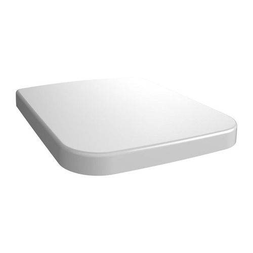 Abattants de toilette, à charnières QuickRelease et SoftClosing, charnières en acier inoxydable, En Duroplast Blanc
