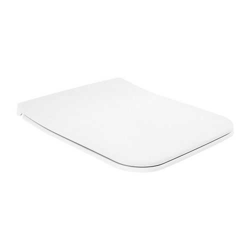 Venticello, Abattants de toilette SlimSeat Line, à charnières QuickRelease et SoftClosing, charnières en acier inoxydable, En Duroplast Blanc