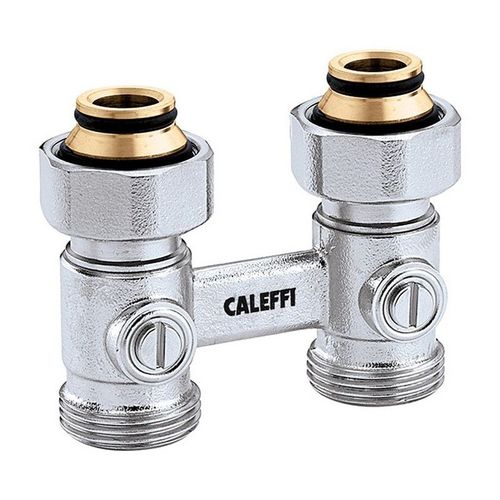 Vannes bitube 3010 forme droite, 3/4 pouce Ext Caleffi