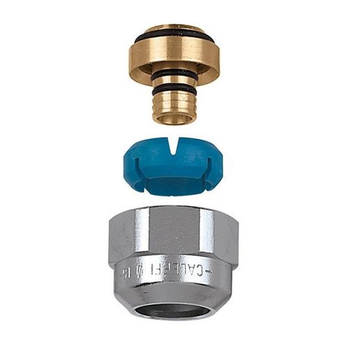 Raccord à compression 3/4IT, pour tube plastique 15-15,5 mm, 18-20 mm CALEFFI