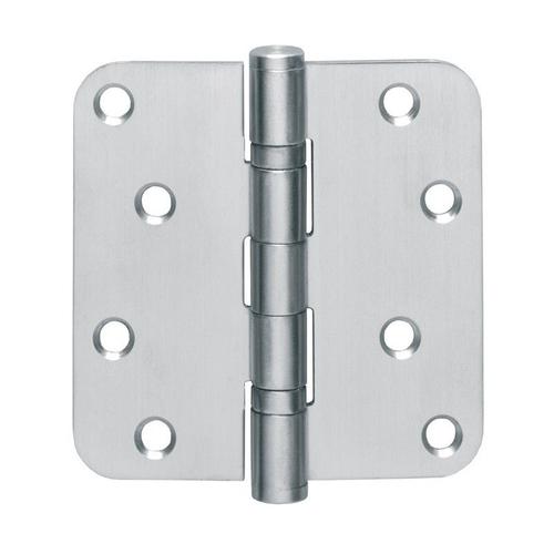 Charnière de porte inox 102x102mm DIN Gauche/Droite INTERSTEEL