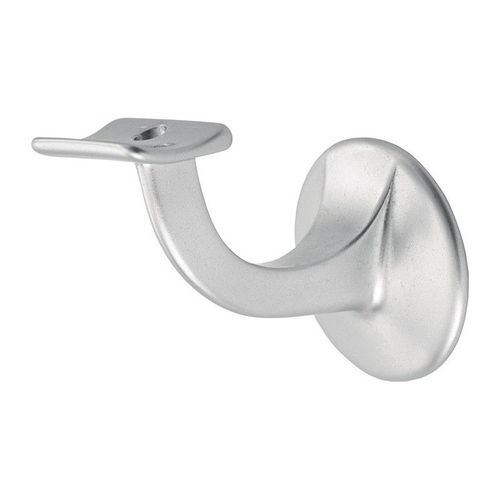 Supports de main courante 3501 Alu anodis? argent D.plaque murale 56mm