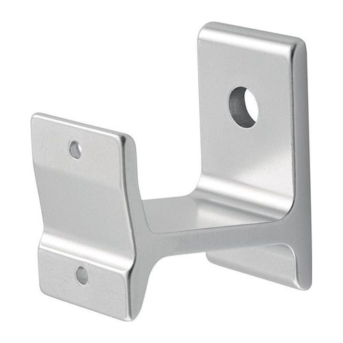 Supports de main courante 3570 Alu anodisé argent latéral Mont.HERMETA