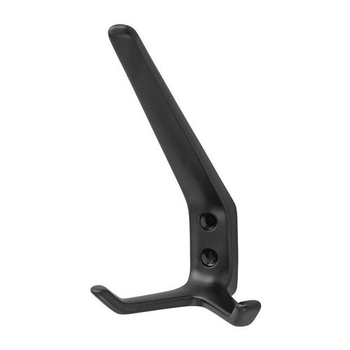 Crochet 0032 double A.89mm Alu.plastifi? noir H.127mm
