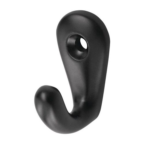 Crochet 0557 unique.H.36mm alu noire en aluminium A.27mm