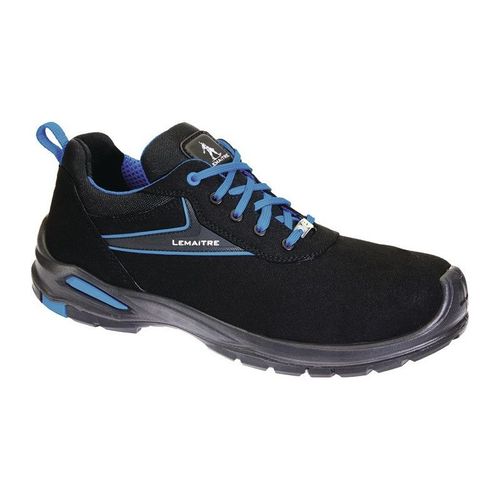 Chaussure De Sécurité Paul Noir/bleu S3 Src Esd En20345 Microfibre Lemaitre
