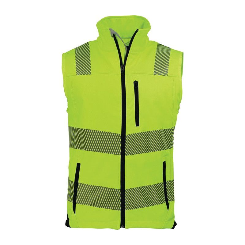 Gilet de signalisation Prevent Trendline taille M jaune EN ISO 20471 cl. 2 PREVENT TRENDLINE