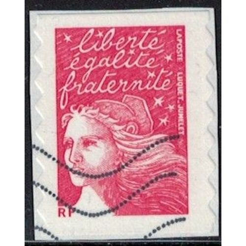 France 2003 Oblitéré Used La France À Voir Marianne De Luquet Autoadhésif Y&t Fr 3419 Su