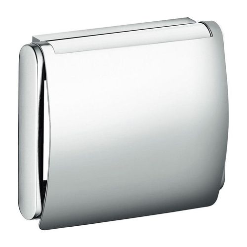 Porte papier toilette PLAN avec couvercle chromé