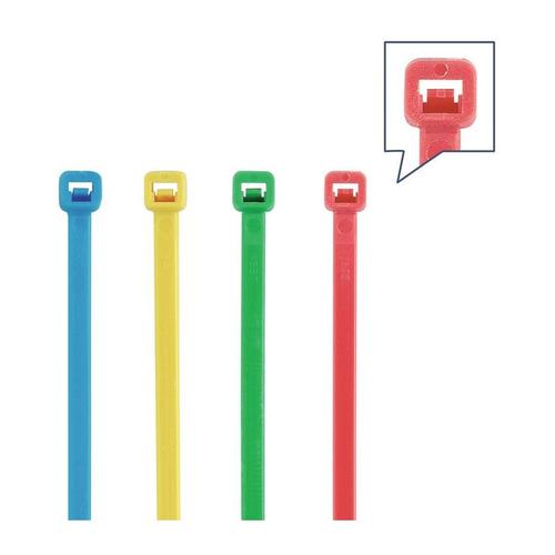 Set de colliers de câblage 400 pièces polyamide multicolore