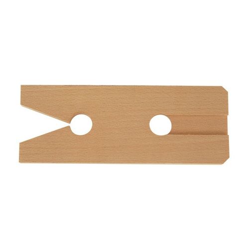 Tablette pour scie à chantourner longueur 170 x largeur 65 mm en hêtre rabotée/rectifiée