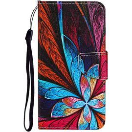 Pour Samsung Galaxy A10s [Pas Pour A10] Coque, Housse Case Cuir Étui Coque Portefeuille Flip Avec Motif Porte Carte Magnétique Dragonne Rabat Support Anti Choc Coque Pour Galaxy A10s,Design 7