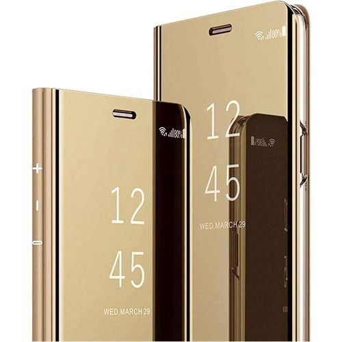 Coque Pour Samsung Galaxy A5 2017 / A520 Case, Coque Housse Étui Dure Rigide Plastique Hard Mirror Case Cover Avec Fonction Support Téléphone Etui Pour Galaxy A5 2017/A520,Or
