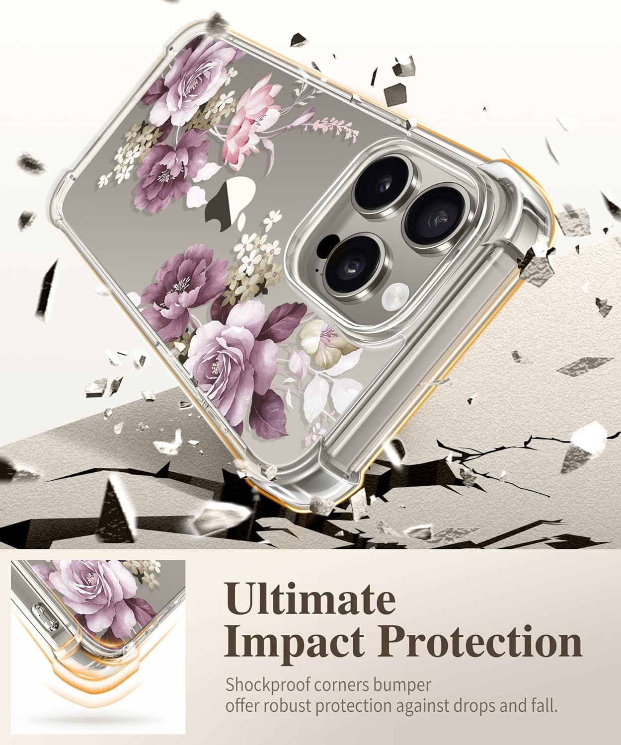 Coque Compatible Avec Iphone 15 Pro Max 6,7'', Avec Protecti... - 4