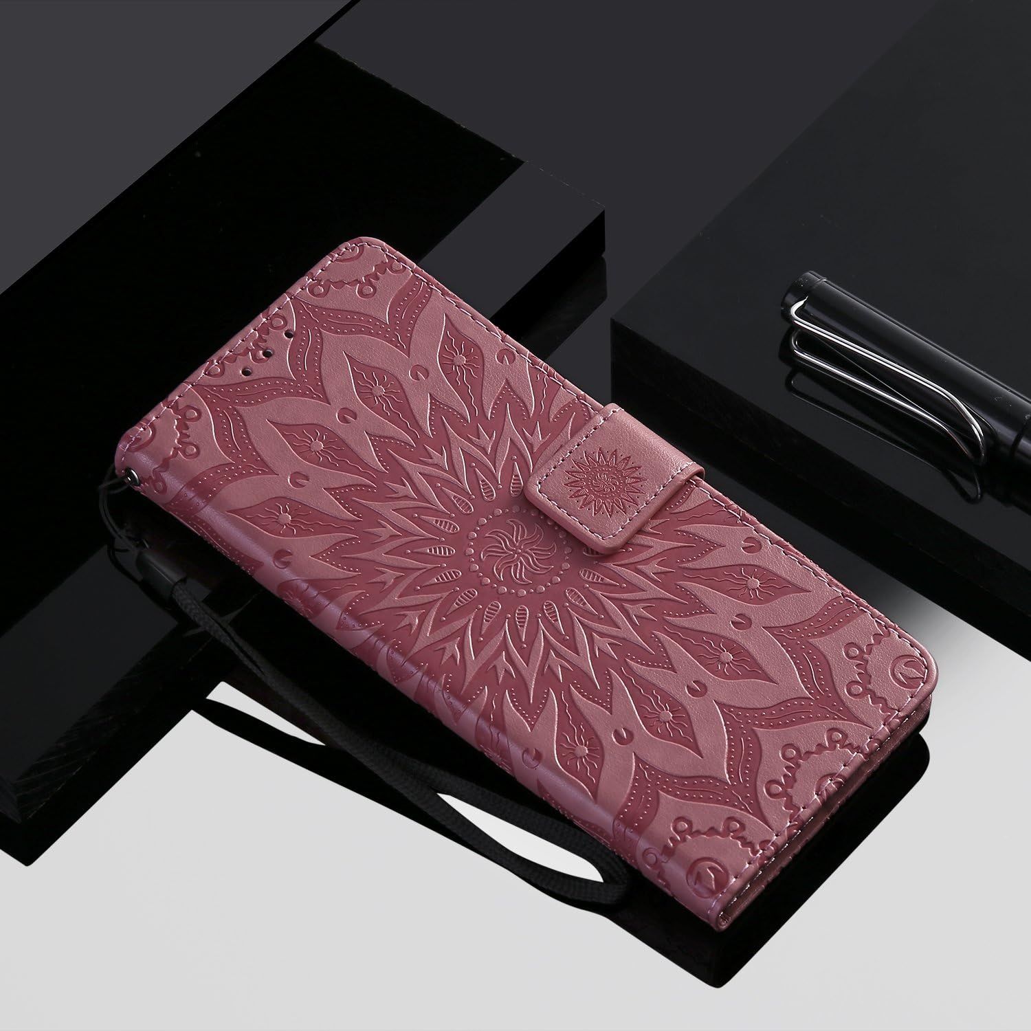 Pour Oneplus 7 / Oneplus 6t Coque, Housse Coque Cuir tui Po... - 5