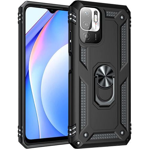 Coque Pour Samsung Galaxy A7 2018/A750, Avec Anneau Support, Coque Etui Housse Galaxy A7 2018/A750 Antichoc Militaire [Tough Armor] Heavy Duty Shock Proof Protective Housse,