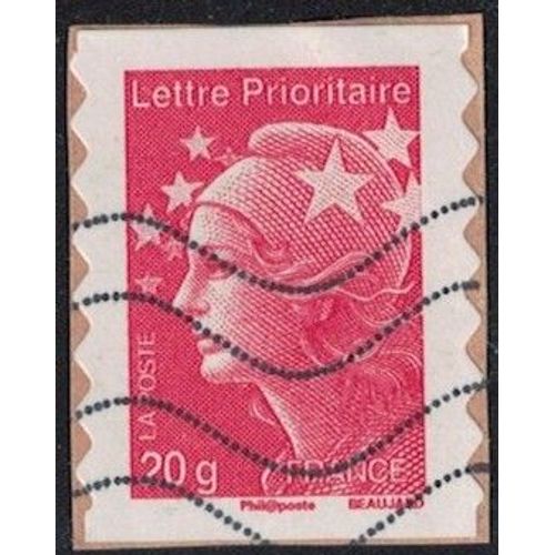 France 2012 Oblitéré Used Carnet Mon Timbre À Moi Marianne Beaujard Autoadhésif Y&t Fr 590 Su