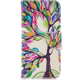 Pour Samsung Galaxy A12 / M12 Coque, Etui Housse Flip Case Coque En Cuir Motif Coloré Dessin Avec Porte Carte Magnétique Rabat Clapet Cover Étui Coque Pour Samsung Galaxy A12 / M12,Vert