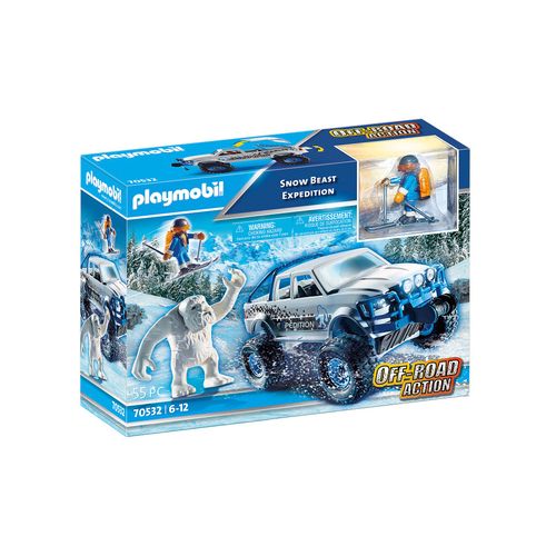 Playmobil Action 70532 - Explorateur Avec Véhicule Et Yeti