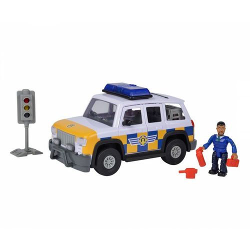 Fireman Sam - Police Car W/Figure 19cm