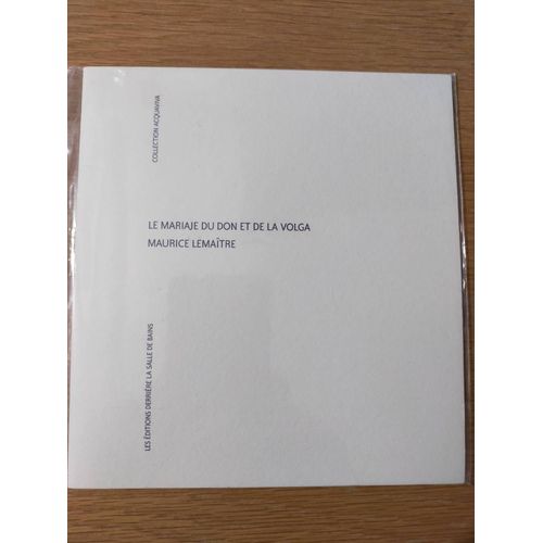 Le Mariaje Du Don Et De La Volg