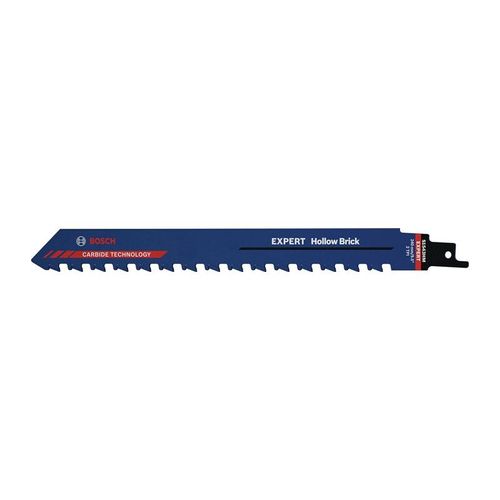 Lame de scie sabre Expert Hollow Brick L.240mm B.23mm TPI 2 12.7mm 10 Unités