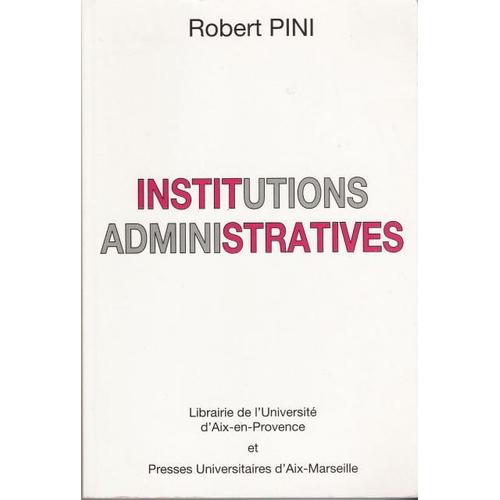 Institutions Administratives