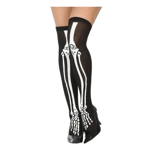 Bas De Squelettes Noirs