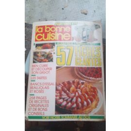 Bonne Cuisine Fiches Geantes - Meilleures offres neuf et