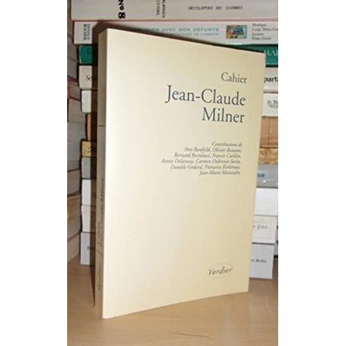 Cahier : Edité Sous La Direction De Jean-Marie Marandin