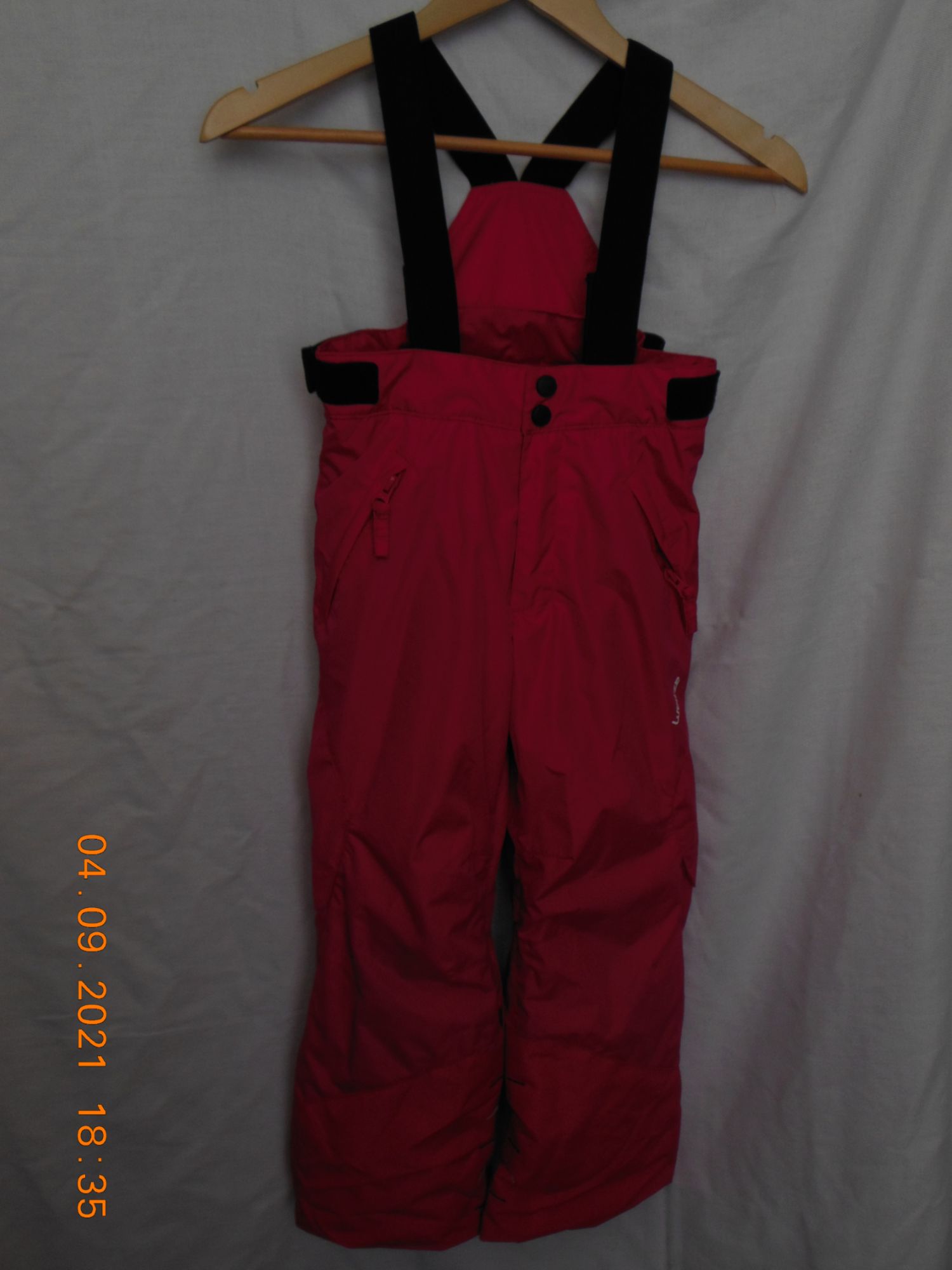 Pantalon ski enfant rouge 4 ans Rakuten