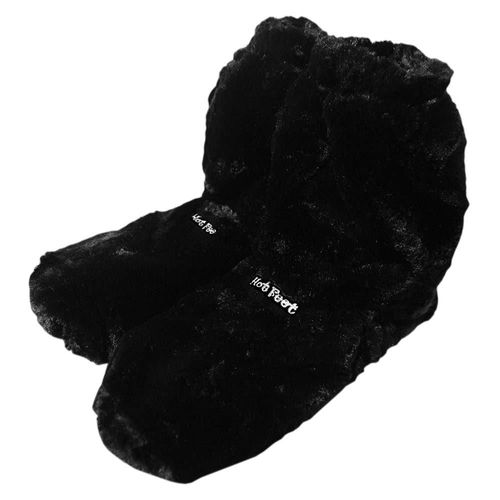 Hot Boots Deluxe Chaussons Chauffants - Noir - 40