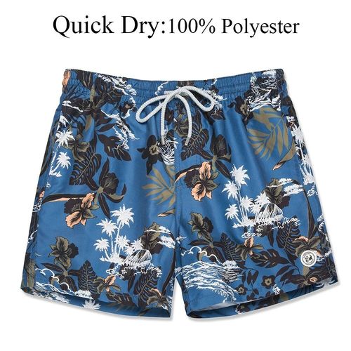 Maillot De Bain À Séchage Rapide Pour Hommes,Short De Plage,Avec Poches,Pour Les Vacances
