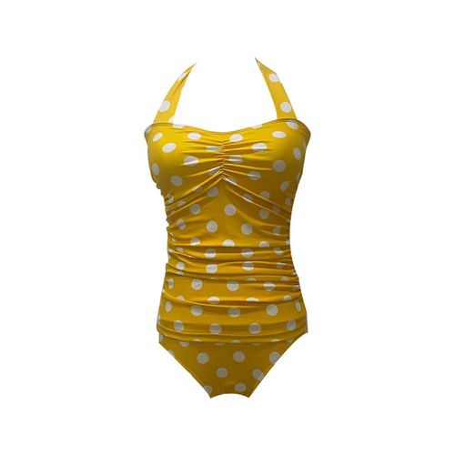 Maillot De Bain Une Pièce,Grande Taille,Rétro,À Pois,Pour Femmes,Monokini,Vêtements De Plage