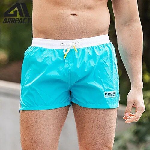 Short De Sport Pour Hommes,Séchage Rapide,Coupe Respirante,Doublure,Short De Planche,D'entraînement,De Musculation,De Jogging,De Natation Hybride